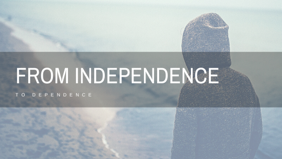 Independence to dependence
